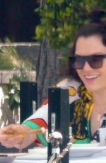 JESSIE J at Crossroads Kitchen in West Hollywood 04/14/2021