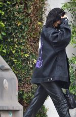 JESSIE J Leaves Salon Benjamin in West Hollywood 04/22/2021