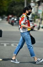 JESSIE J Out and About in Los Angeles 04/15/2021