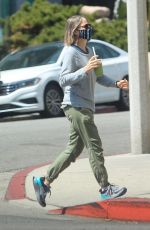 JODIE FOSTER Out and About in Los Angeles 04/05/2021