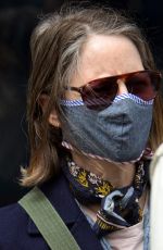 JODIE FOSTER Out for Lunch at Gjelina in Venice 04/24/2021