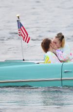 JOJO SIWA and KYLIE PREW at a Car Boat Ride at Disney World in Florida 04/18/2021