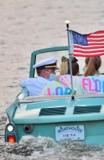 JOJO SIWA and KYLIE PREW at a Car Boat Ride at Disney World in Florida 04/18/2021