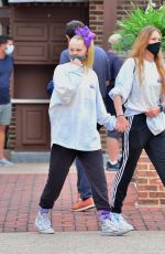 JOJO SIWA and KYLIE PREW at a Car Boat Ride at Disney World in Florida 04/18/2021