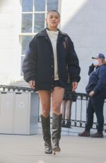 JORDAN ALEXANDER on the set of Gossip Girl in New York 04/06/2021
