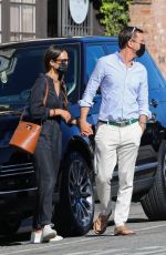 JORDANA BREWSTER and Mason Morfit Out for Coffee in Brentwood 04/28/2021