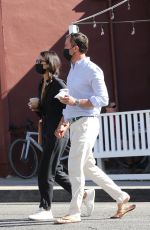 JORDANA BREWSTER and Mason Morfit Out for Coffee in Brentwood 04/28/2021