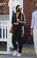 JORDANA BREWSTER and Mason Morfit Out for Coffee in Brentwood 04/28/2021