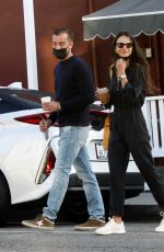 JORDANA BREWSTER and Mason Morfit Out for Morning Coffee in Brentwood 04/05/2021