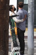 JORDANA BREWSTER and Mason Out Kissing in West Hollywood 04/06/2021