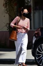 JORDANA BREWSTER Out and About in Santa Monica 04/11/2021