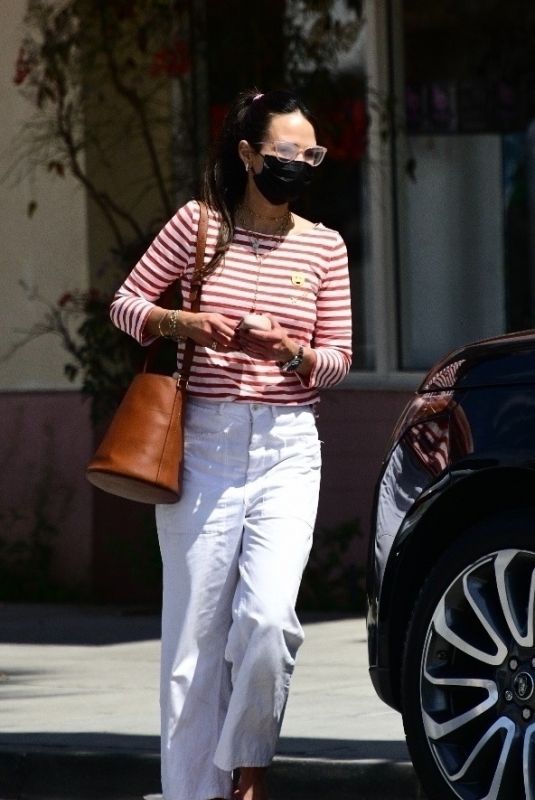 JORDANA BREWSTER Out and About in Santa Monica 04/11/2021