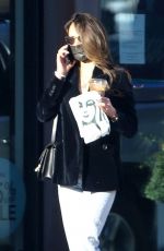 JORDANA BREWSTER Out for Coffee in Los Angeles 04/12/2021