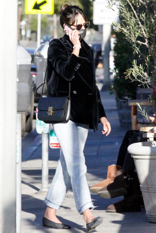 JORDANA BREWSTER Out for Coffee in Los Angeles 04/12/2021
