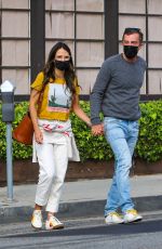 JORDANA BREWSTER Out in Brentwood 04/27/2021