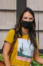 JORDANA BREWSTER Out in Brentwood 04/27/2021