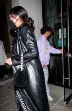 JORDYN WOODS and Jaden Smith at Catch LA in West Hollywood 04/22/2021