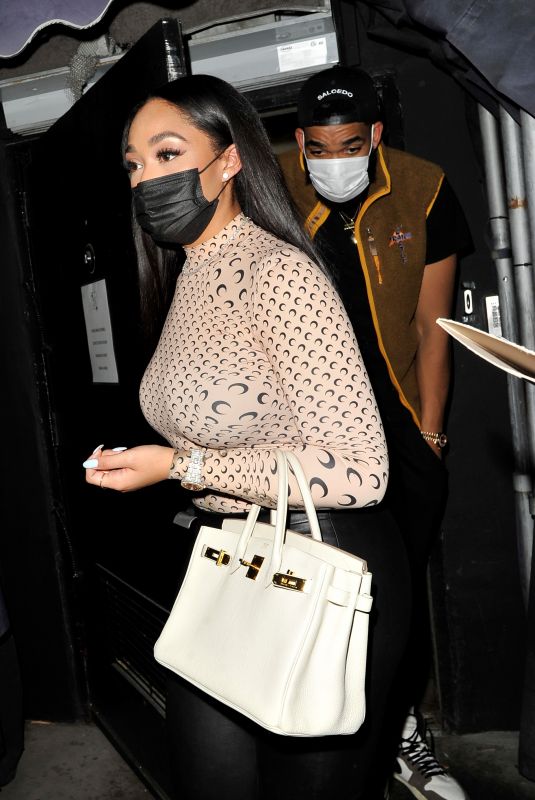 JORDYN WOODS at Nice Guys in West Hollywood 04/18/2021