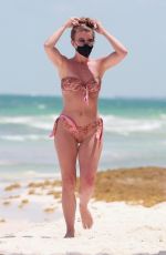 JULIANNE HOUGH in Bikini at a Beach in Tulum 04/28/2021
