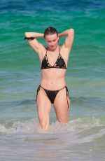 JULIANNE HOUGH in Bikini at Beach in Tulum 04/26/2021