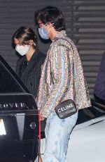 KAIA GERBER and Jacob Elordi at Nobu in Malibu 04/14/2021