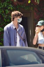 KAIA GERBER and Jacob Elordi Out in Los Angeles 04/03/2021