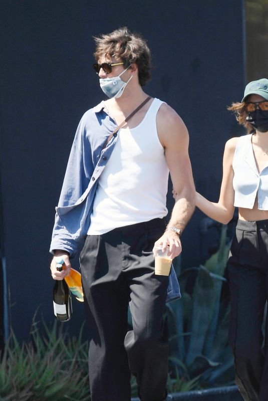 KAIA GERBER and Jacob Elordi Out in Los Angeles 04/03/2021