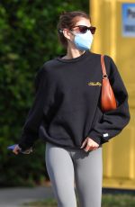 KAIA GERBER Arrives at Pilates Class in West Hollywood 04/06/2021