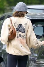 KAIA GERBER Arrives at Pilates Class in West Hollywood 04/24/2021