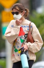 KAIA GERBER Arrives at Pilates Class in West Hollywood 04/24/2021