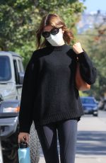 KAIA GERBER Heading to a Gym in West Hollywood 04/16/2021