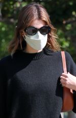 KAIA GERBER Heading to a Gym in West Hollywood 04/16/2021