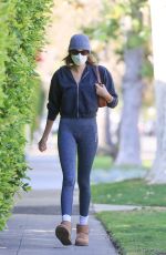 KAIA GERBER Headnig to Pilates Class in West Hollywood 04/27/2021