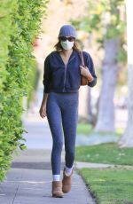 KAIA GERBER Headnig to Pilates Class in West Hollywood 04/27/2021