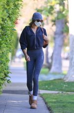 KAIA GERBER Headnig to Pilates Class in West Hollywood 04/27/2021