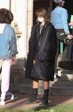 KAIA GERBER Joins Cast of American Horror Story, Season 10 in Burbank 04/26/2021