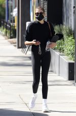 KAIA GERBER Leaves a Workout in West Hollywood 04/01/2021