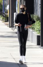KAIA GERBER Leaves a Workout in West Hollywood 04/01/2021