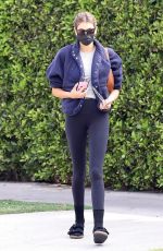 KAIA GERBER Leaves Pilates Class in West Hollywood 04/03/2021