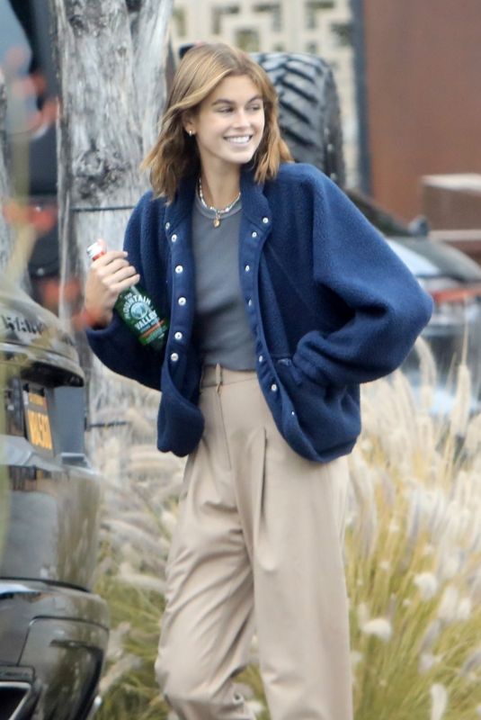 KAIA GERBER Out and About in West Hollywood 04/22/2021