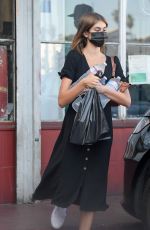 KAIA GERBER Out Shopping in Los Angeles 04/18/2021