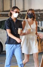 KAIA GERBER Shopping at Erewhon in Los Angeles 04/29/2021