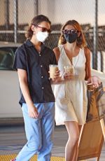 KAIA GERBER Shopping at Erewhon in Los Angeles 04/29/2021