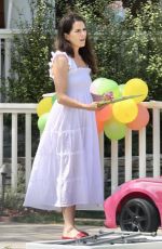 KARLA SOUZA Celebrates Easter with Her Family in Los Angeles 04/0/2021