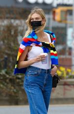 KARLIE KLOSS Out and About in New York 04/09/2021