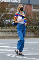 KARLIE KLOSS Out and About in New York 04/09/2021