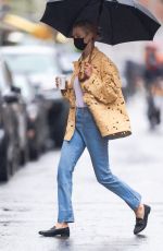 KARLIE KLOSS Out for Coffee in New York 04/12/2021