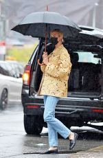 KARLIE KLOSS Out for Coffee in New York 04/12/2021