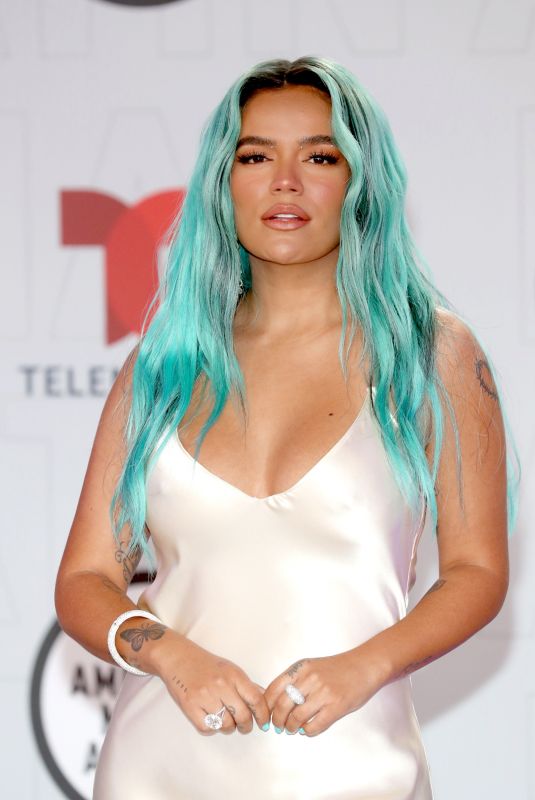 KAROL G at 2021 Latin American Music Awards in Sunrise 04/15/2021