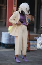 KATE GARRAWAY Arrives at Smooth Radio in London 04/19/2021